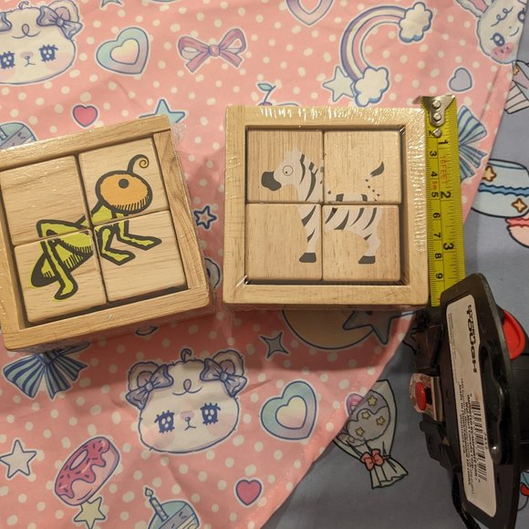 BUDDY BLOCKS - SAFARI ANIMALS/GARDEN PALS - Picture 4 of 5